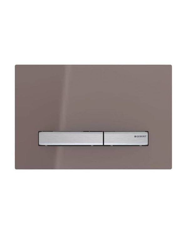 Sigma50 Mechanical DF umbra glass, brushed chrome button (Run out line)