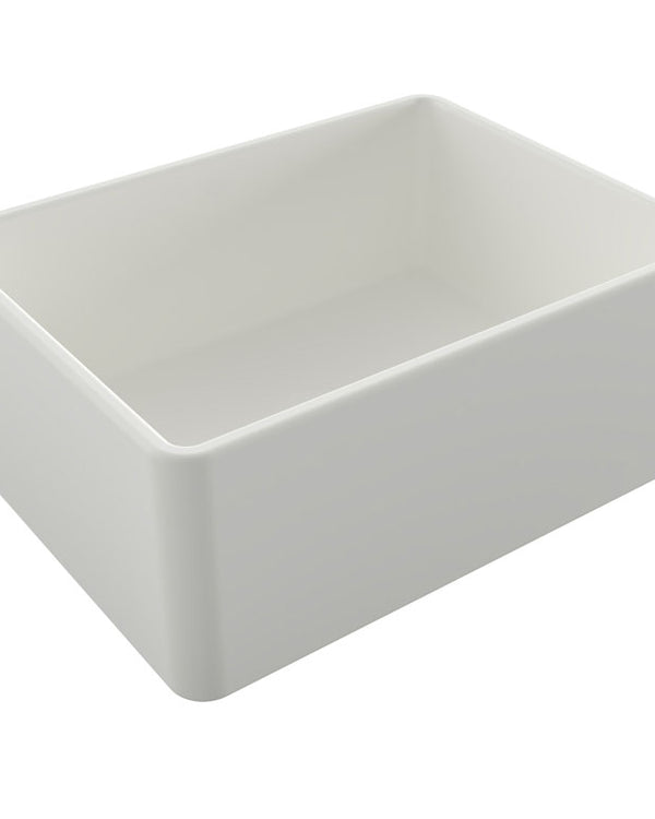 Novi 60x46 Fireclay Butler Sink - Matte White