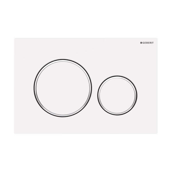 Sigma20 Mechanical DF Finger Print Resistant, matt white, white trim