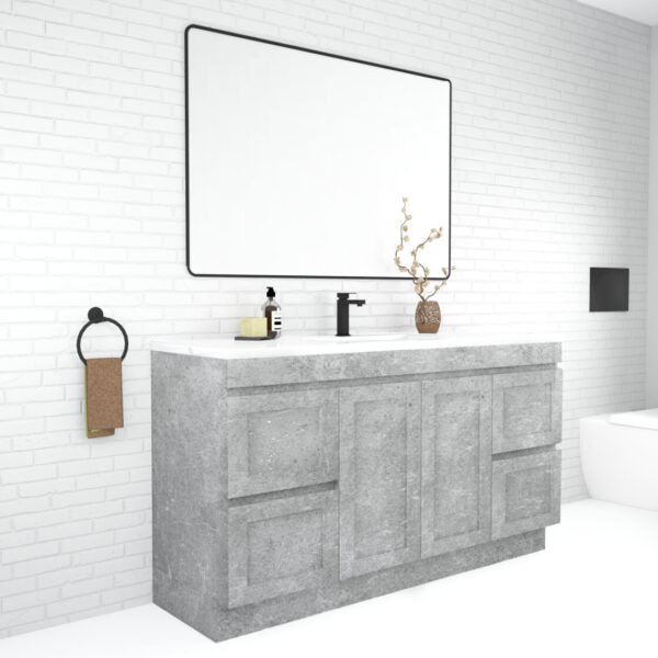 Boston 1500mm Freestanding Vanity with Ceramic Top