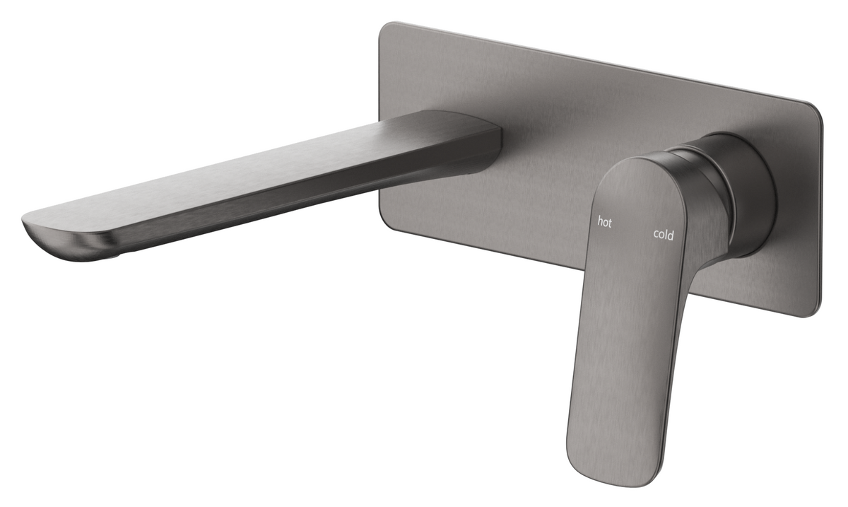 Kaza Wall-Spout Combo - 1P - TRIM KIT ONLY Gunmetal