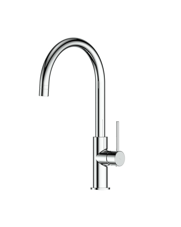 Maci Gooseneck Sink Mixer - Chrome