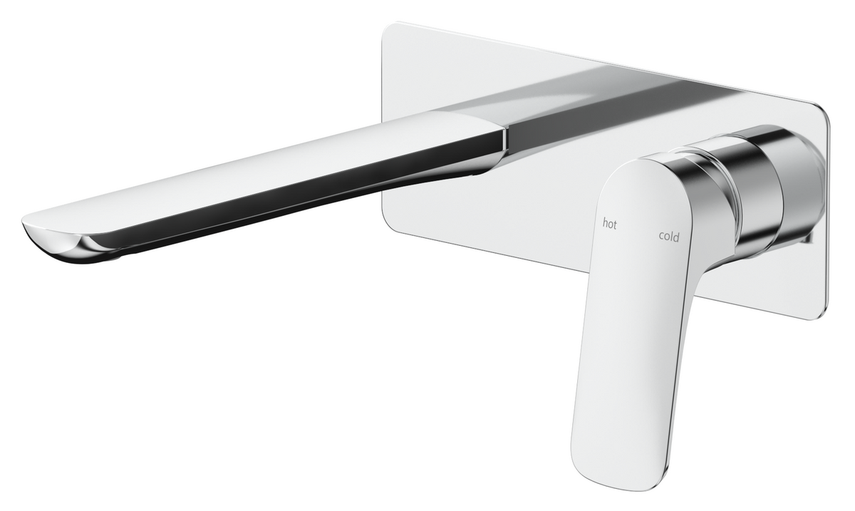 Kaza Wall-Spout Combo - 1P - TRIM KIT ONLY Chrome