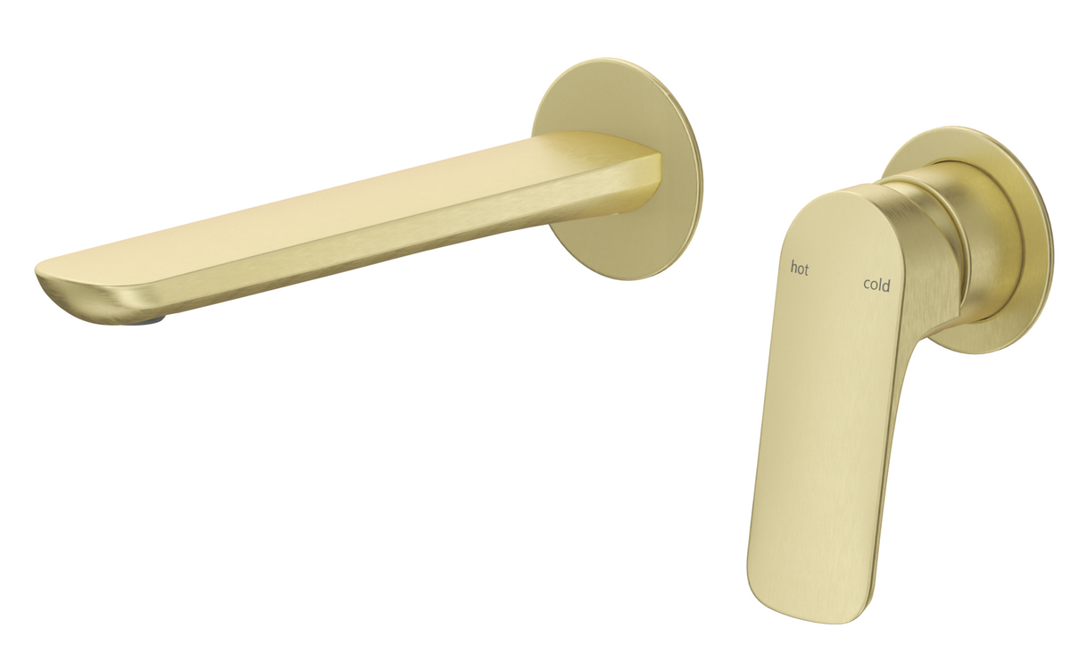 Kaza Wall-Spout Combo - 2P - TRIM KIT ONLY French Gold