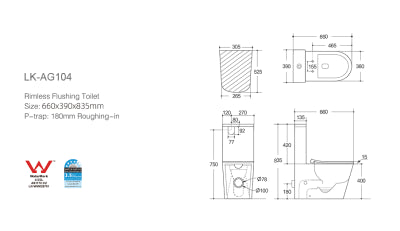 Agena Cistern LK-AG104C