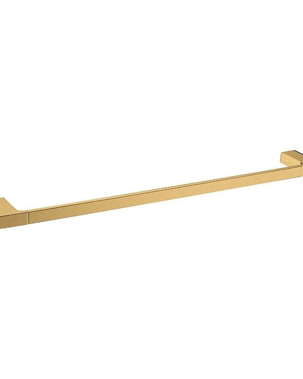 Bellino Brushed Yellow Gold Zinc Alloy 800mm Single Towel Rail
