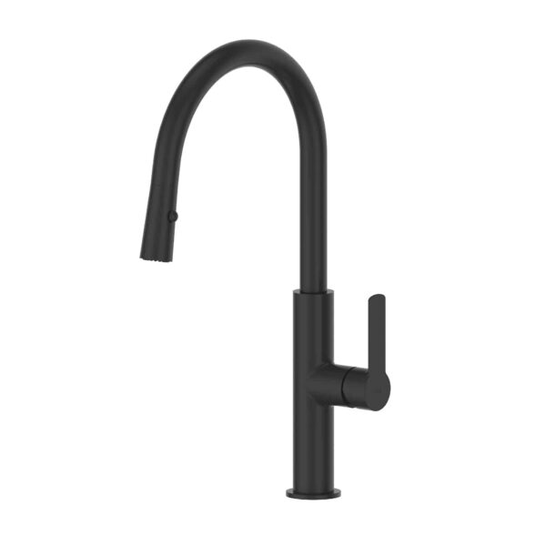 Astro II Pull-Down Sink Mixer - PVD Matte Black