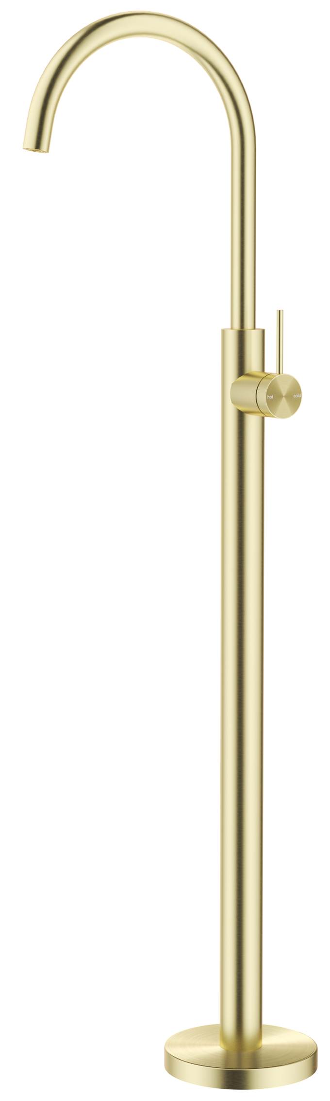 Mica Freestanding Bath Mixer French Gold