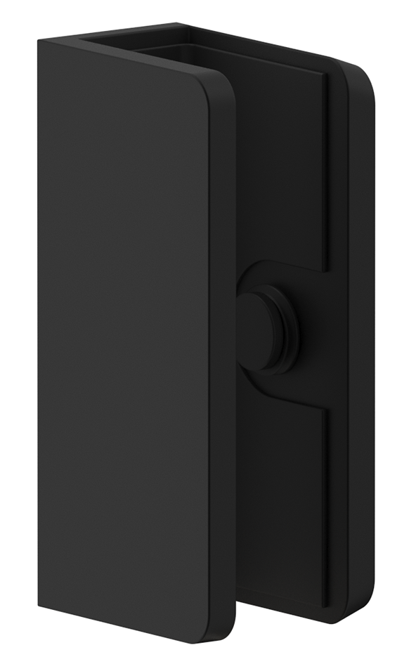 Shower Screen Wall Bracket Black