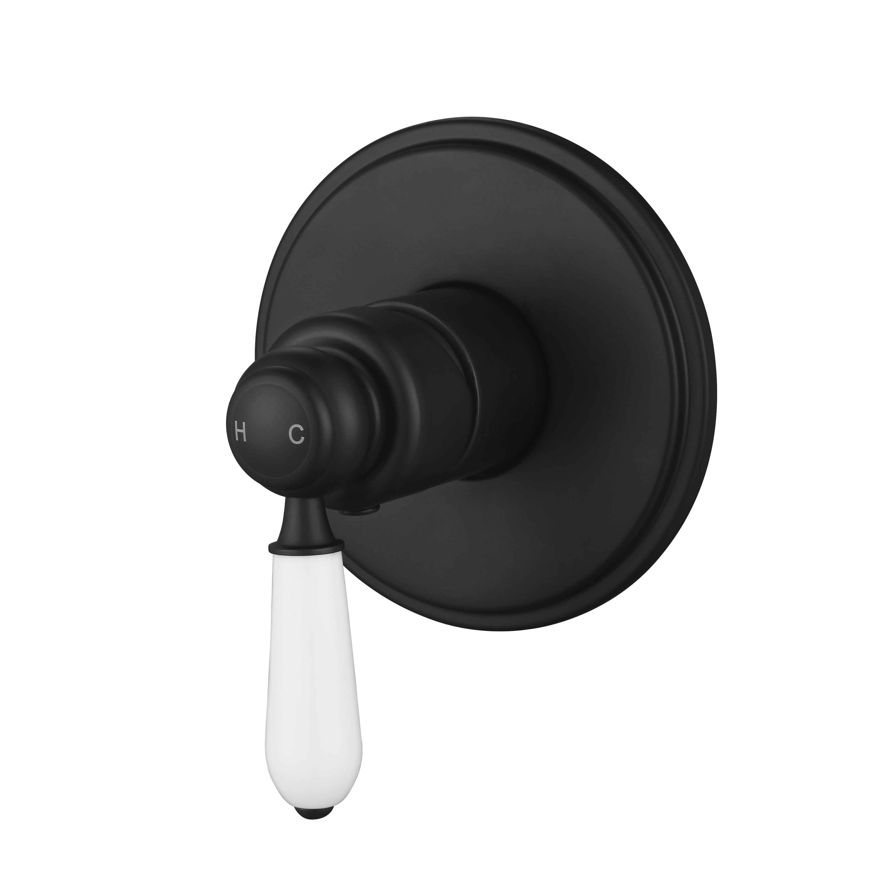 Bordeaux Shower Mixer - Matte Black