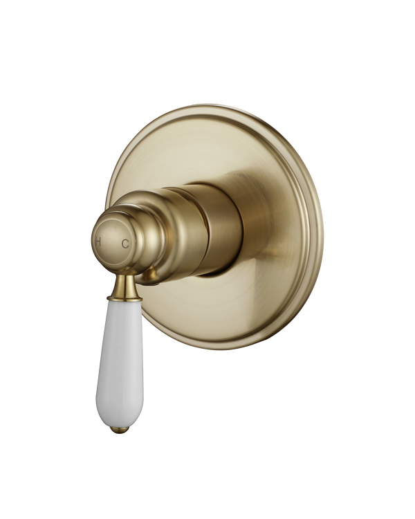 Bordeaux Shower Mixer - Brushed Bronze