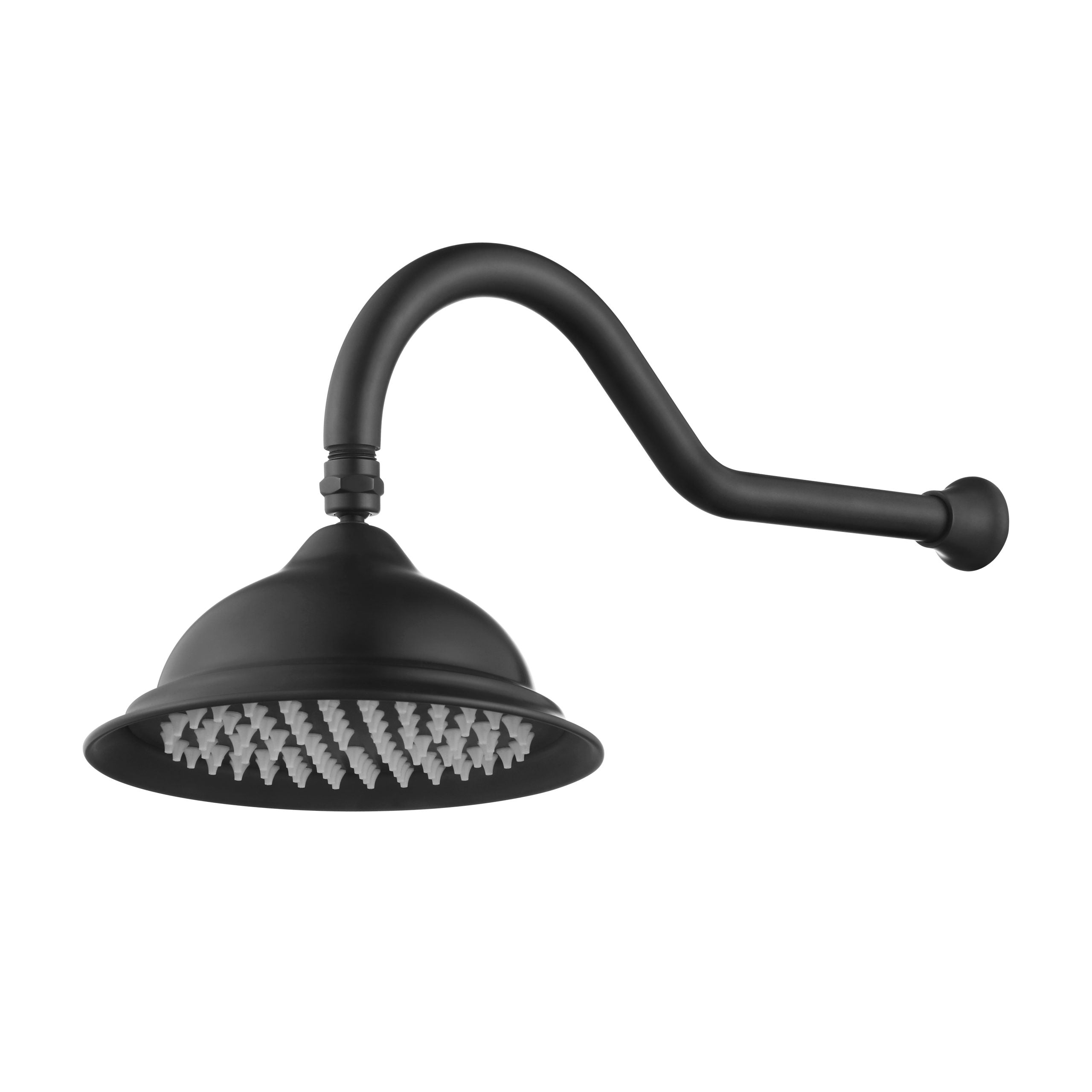 Bordeaux Shower Arm - Matte Black