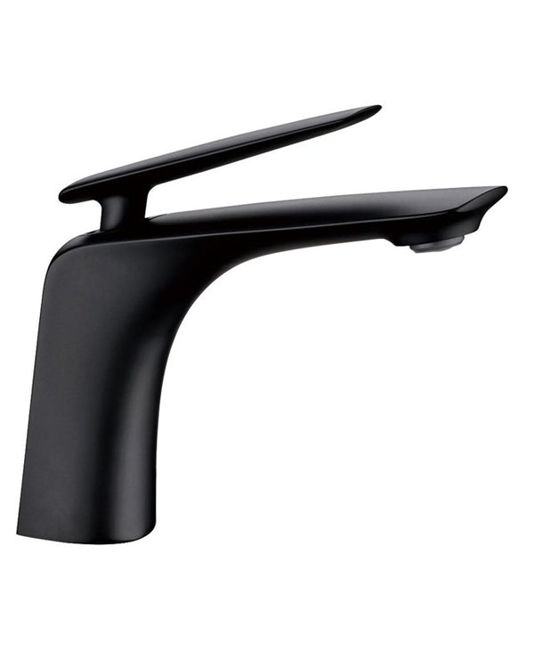Bellino Matte Black Basin Mixer Tap