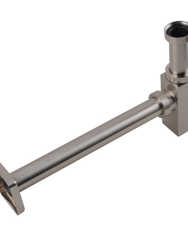 Brushed Nickel Bottle Trap