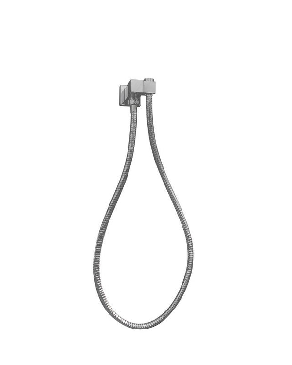 Brushed Nickel Shower Rail