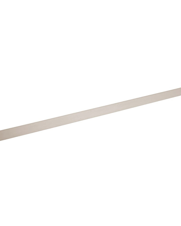 RUSHY - 800mm Brushed Nickel Single Towel Rail
