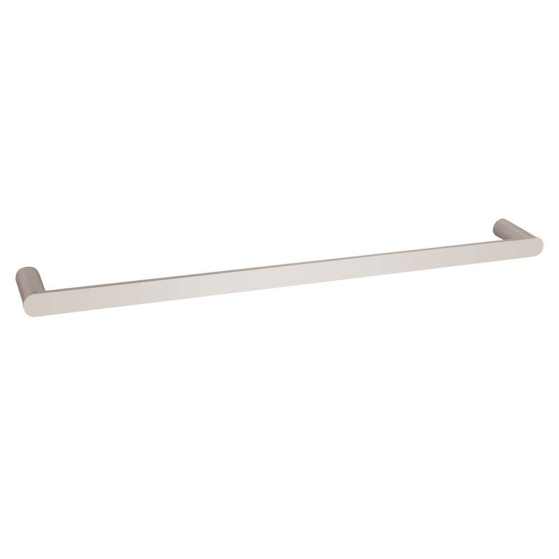 RUSHY - 600mm Brushed Nickel Single Towel Rail