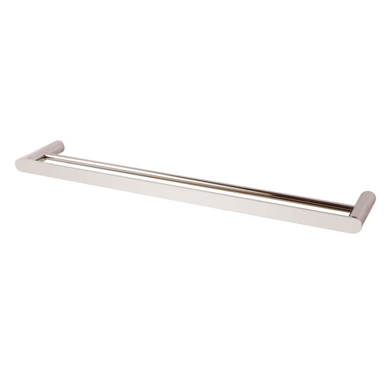 RUSHY - 600mm Brushed Nickel Double Towel Rail
