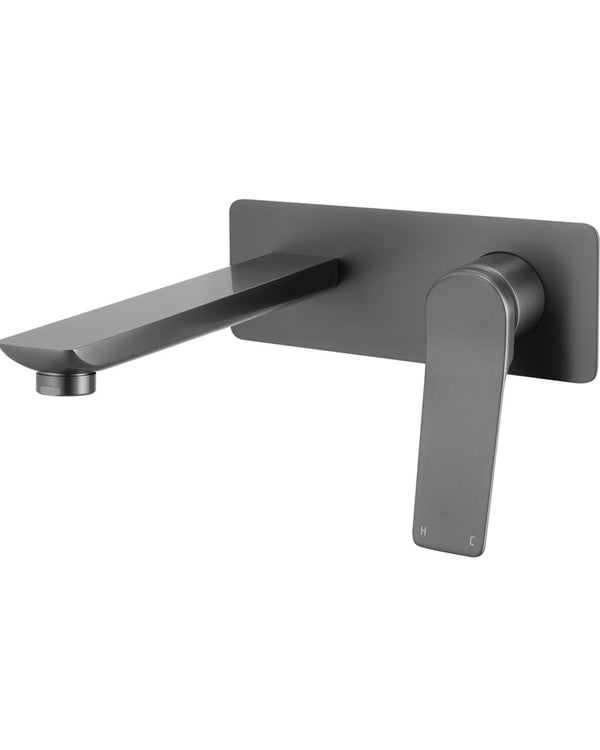 RUSHY - Brushed Gunmetal Spout Mixer