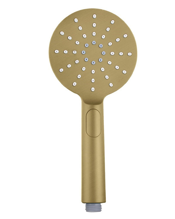 Brushed Brass 3 Functions Handheld Shower