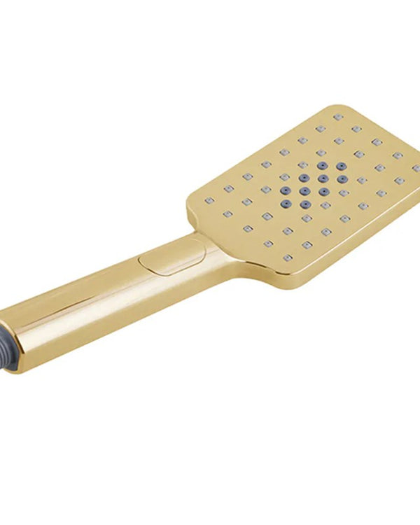 Brushed Brass 3 Functions Handheld Shower