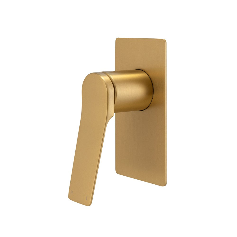RUSHY - Brushed Brass Wall Mixer