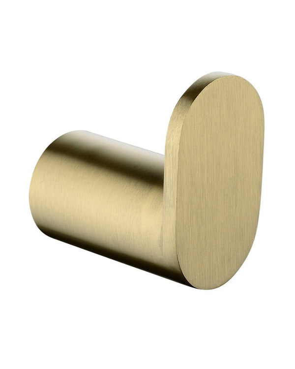 RUSHY - Brushed Brass Robe Hook