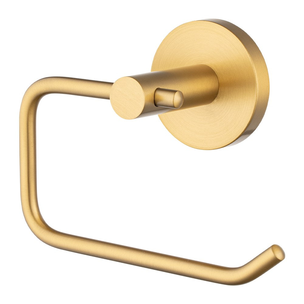 LUCID PIN - Brushed Brass Toilet Paper Holder