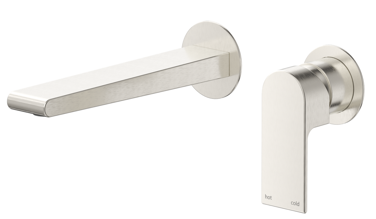 Eleniko Wall-Spout Combo - 2P - TRIM KIT ONLY Brushed Nickel
