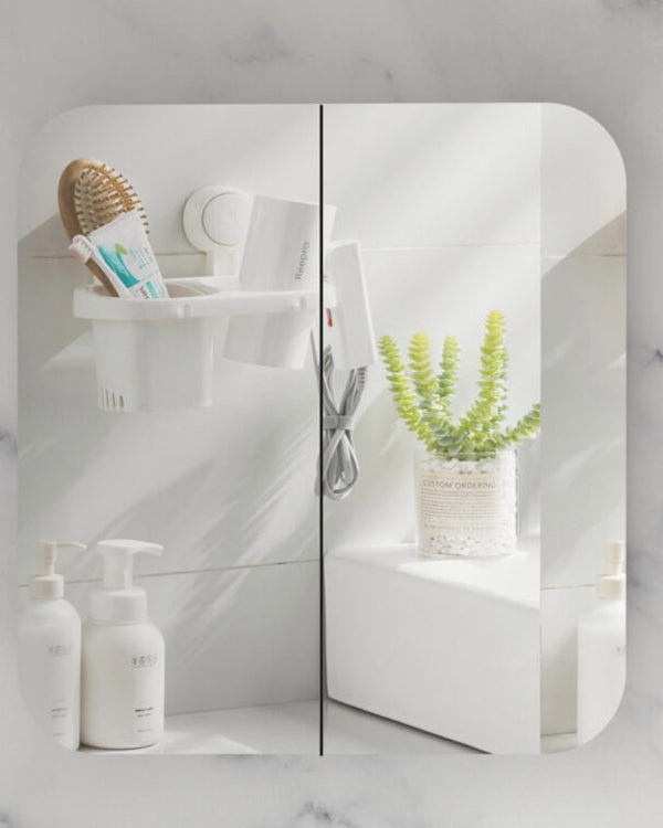 Carysil 750x800mm Grand Matte White Shaving Cabinet