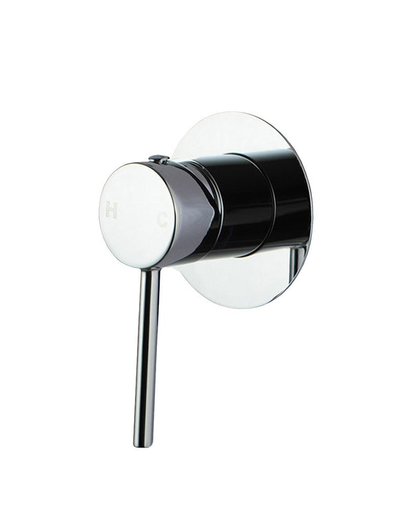 LUCID PIN - Chrome Wall Mixer
