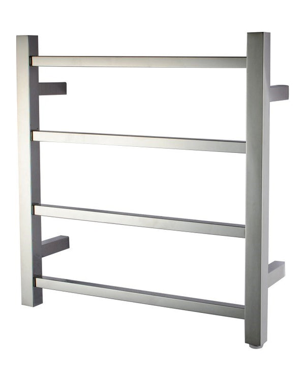 Chrome Heated Towel Rack 4 Bars