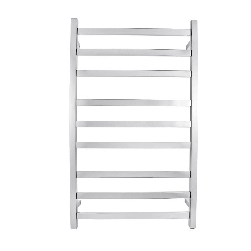 Chrome Heated Towel Rack 9 Bars