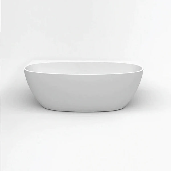 1500mm Egg Shape Back To Wall Bath Tub