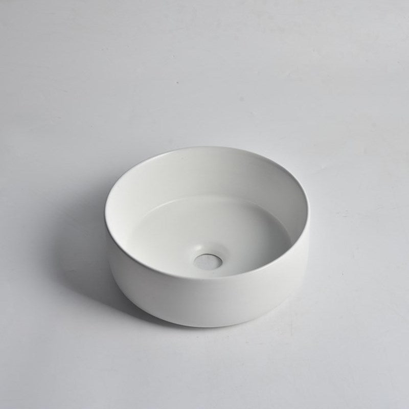 300x300x110mm Matte White Above Counter Basin