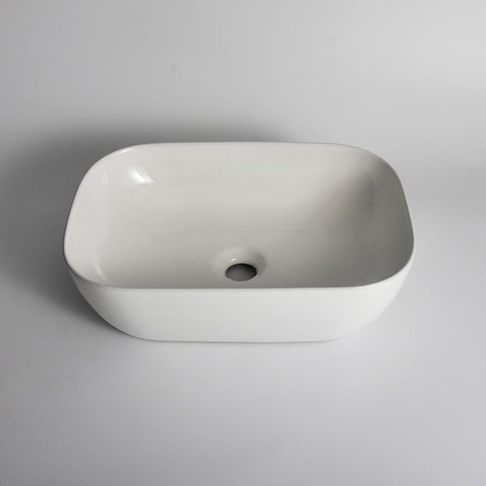 465x320x135mm Gloss White Above Counter Basin