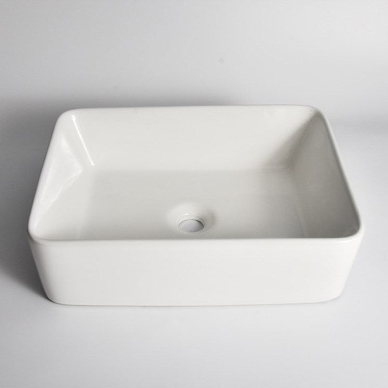 480x370x130mm Gloss White Above Counter Basin
