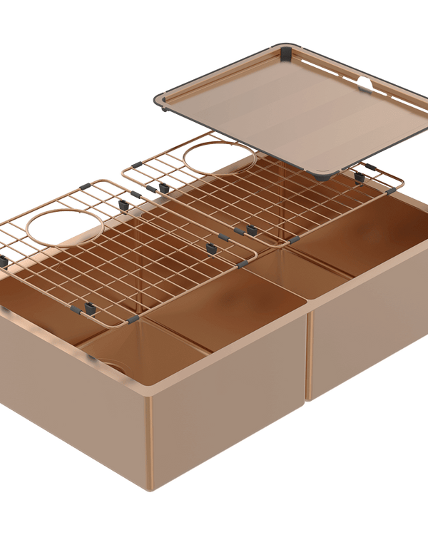 PIAZZA DBL BWL 758X445 + ACC - ARTISAN COPPER