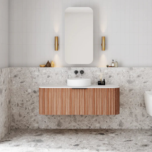 V-Groove 1200x500x390mm Walnut