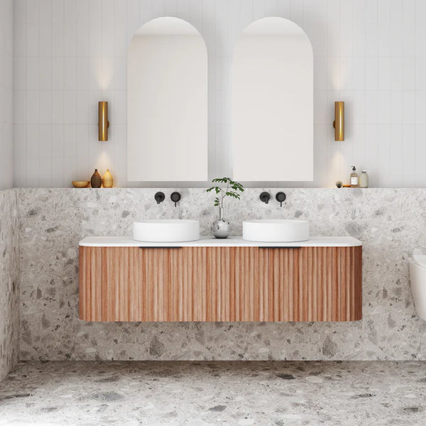 V-Groove 1500x500x390mm Walnut