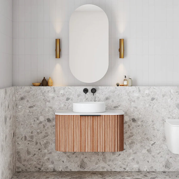 V-Groove 750x500x390mm Walnut