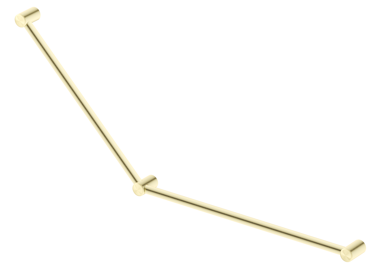 Mica Care Grab Rail - 45 Degree - 750x900mm French Gold