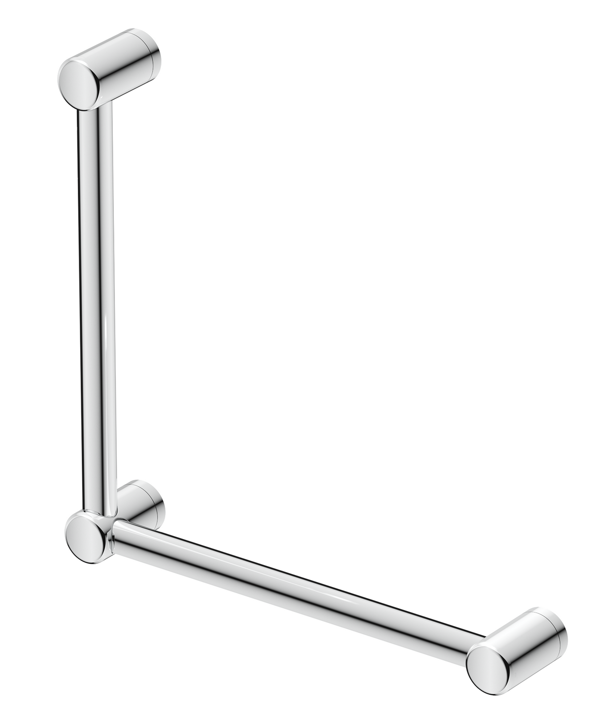 Mica Care Grab Rail - 90 Degree - 450x450mm Chrome