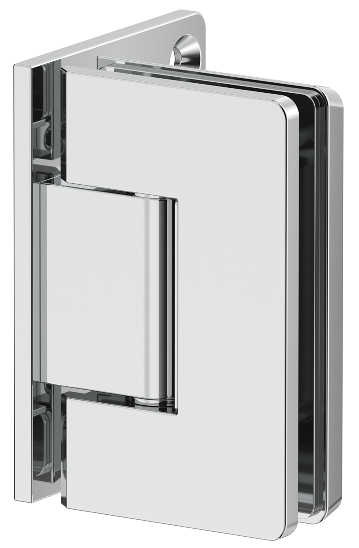 Shower Screen Hinge - Glass To Wall Chrome