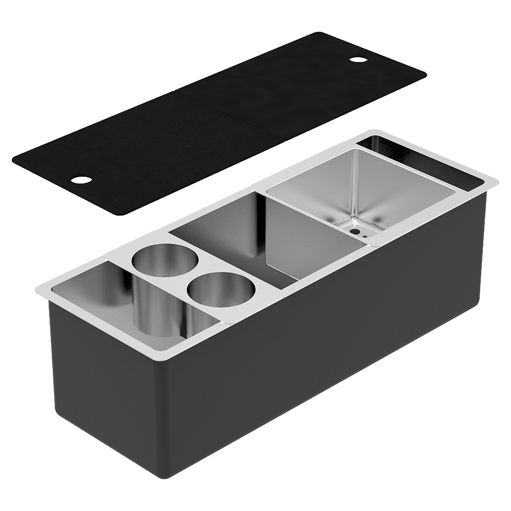 ALFRESCO PARTY ICE SINK 660X250 + ACC