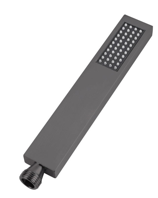 Gunmetal Single Function Handheld Shower