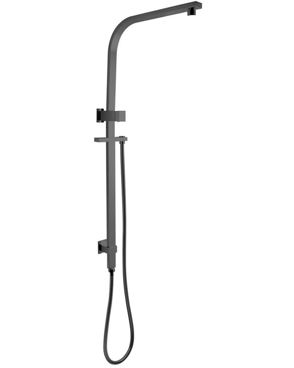 Gunmetal Shower Rail