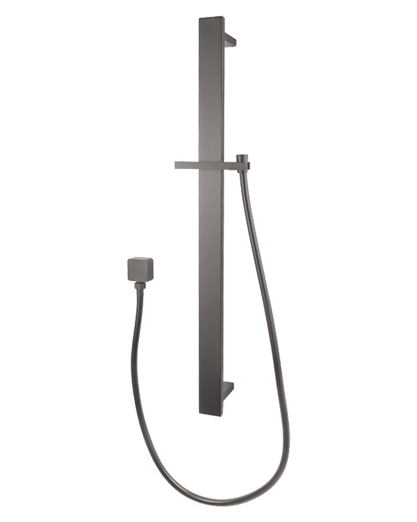 Gunmetal Shower Rail