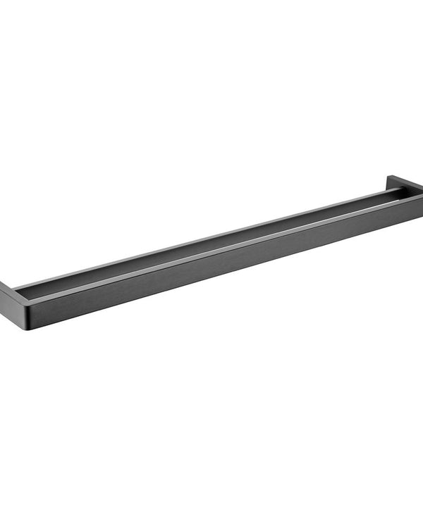 IVANO - 800mm Gunmetal Double Towel Rail