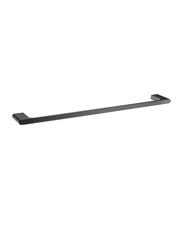 VOG - 600mm Gunmetal Single Towel Rail